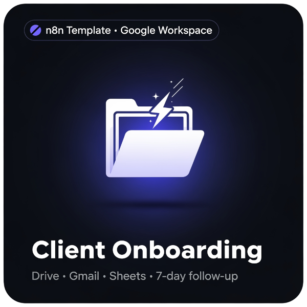 Onboarding Automatico Nuovo Cliente — Workflow n8n per Studi Fiscali preview